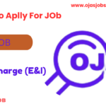 Urgently Require Shift Incharge (E&I) Job